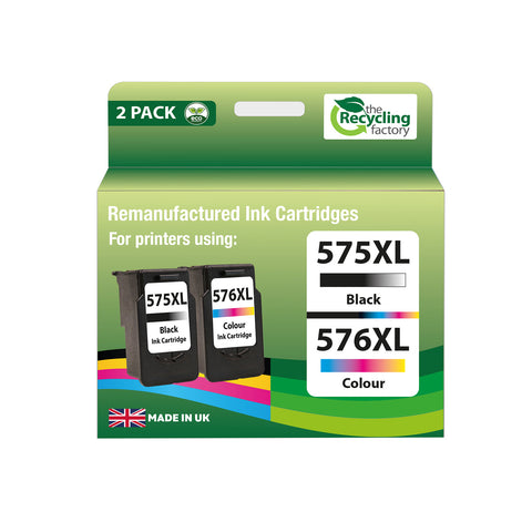 Remanufactured PG-575XL Black & CL-576XL Colour Combo Pack
