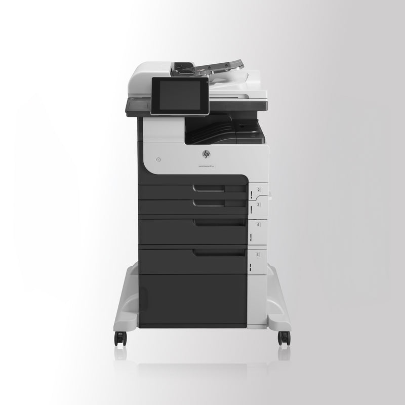 Renewed  HP Black LaserJet Enterprise flow MFP M725M Printer