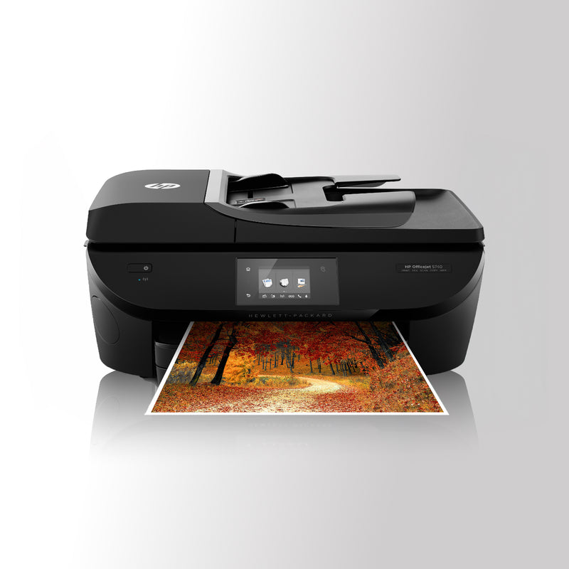 Renewed HP OfficeJet 5740 All-in-One Inkjet Printer