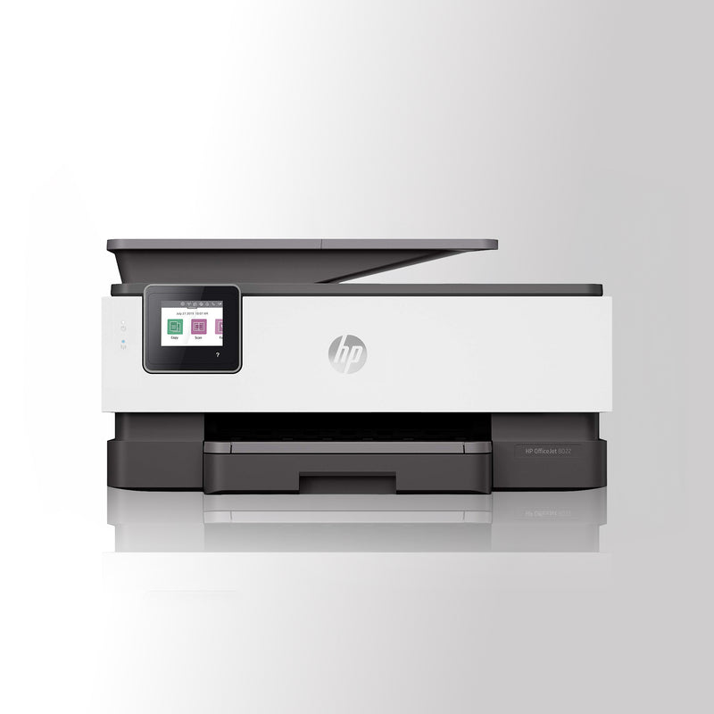 Renewed HP OfficeJet Pro 8022 All-in-One Inkjet Printer