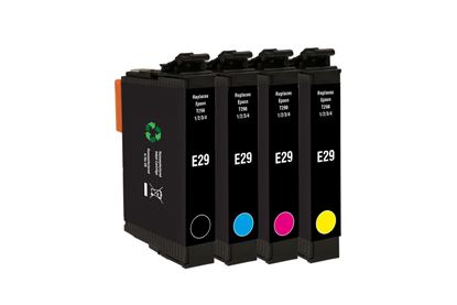 Picture of Jet Tec Recycled Epson T2986 Black, Cyan, Magenta, Yellow Ink Cartridge Multipack