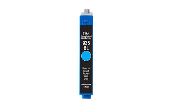 Picture of Jet Tec Recycled HP 935XL High Yield Cyan (C2P24AE) Ink Cartridge