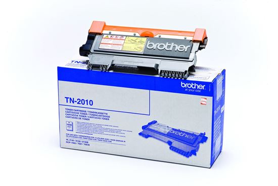 Picture of Brother TN-2010 Black Original Toner Cartridge (TN2010 Laser Toner)