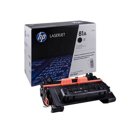 Picture of HP 81A Black Original Toner Cartridge (CF281A Laser Toner)