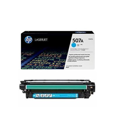 Picture of HP 507A Cyan Original Toner Cartridge (CE401A Laser Toner)