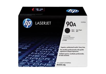 Picture of HP 90A Black Original Toner Cartridge (CE390A Laser Toner)