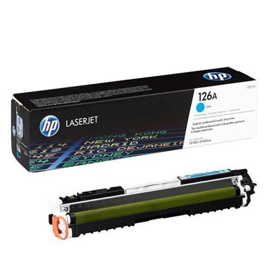 Picture of HP 126A Cyan Original Toner Cartridge (CE311A Laser Toner)