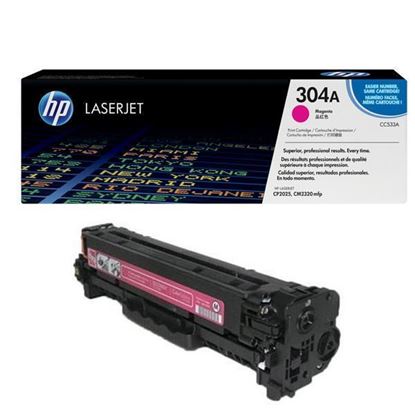 Picture of HP 304A Magenta Original Toner Cartridge (CC533A Laser Toner)