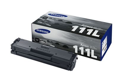 Picture of Samsung MLT-D111L High Yield Black Original Toner Cartridge (MLT-D111L/ELS Laser Toner)