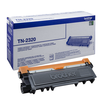 Picture of Brother TN-2320 High Yield Black Original Toner Cartridge (TN2320 Laser Toner)