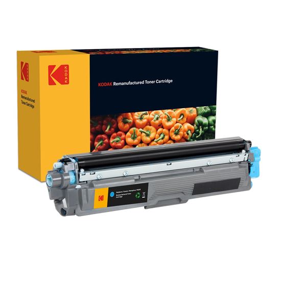 Picture of Kodak Replacement Brother TN-245C High Yield Cyan Toner Cartridge