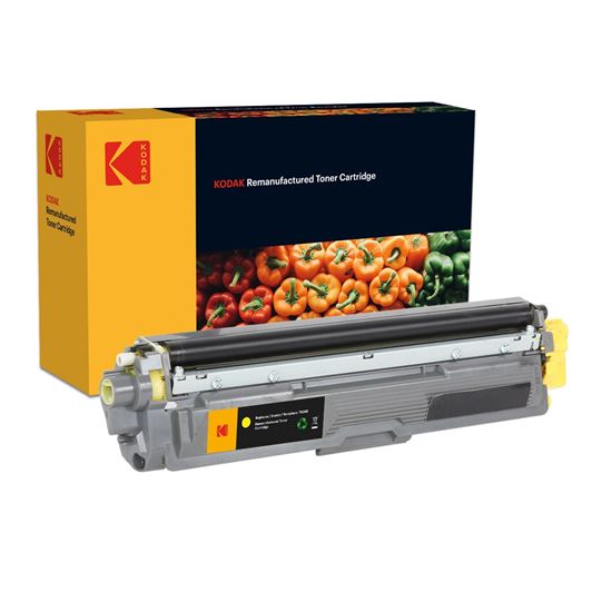 Picture of Kodak Replacement Brother TN-245Y High Yield Yellow Toner Cartridge