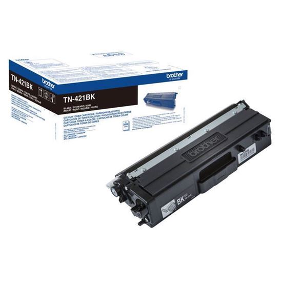 Picture of Brother TN-421BK Black Original Toner Cartridge (TN421BK Laser Toner)