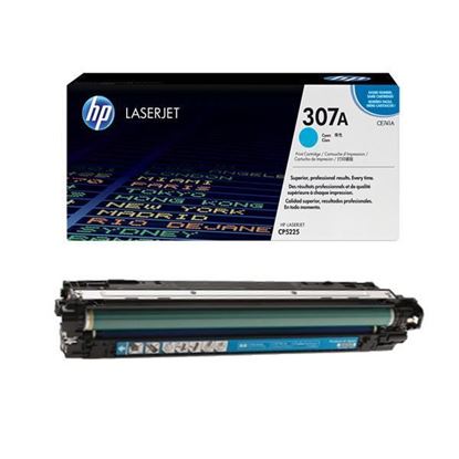 Picture of HP 307A Cyan Original Toner Cartridge (CE741A Laser Toner)