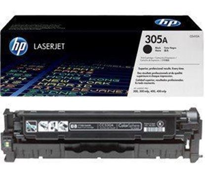 Picture of HP 305A Black Original Toner Cartridge (CE410A Laser Toner)