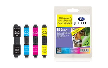 Picture of Jet Tec Recycled Brother LC985 Ink Cartridge Multipack