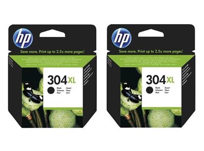 Picture of HP 304XL Black Original Ink Cartridge Twin Pack