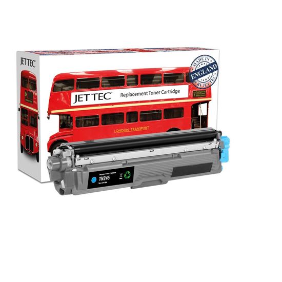 Picture of Jet Tec Recycled Brother TN-245C High Yield Cyan Toner Cartridge