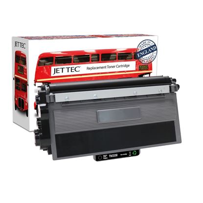 Picture of Jet Tec Recycled Brother TN-3330 Black Toner Cartridge