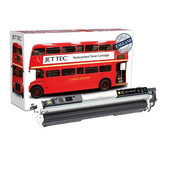 Picture of Jet Tec Recycled HP 126A Yellow (CE312A) Toner Cartridge