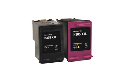 Picture of Jet Tec Recycled HP 305XXL Black & Colour Ink Cartridge Combo Pack