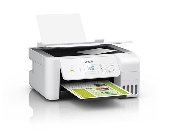 Picture of Refurbished Epson EcoTank ET-2726 Inkjet Printer.