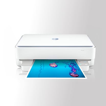 Picture of Renewed HP ENVY 6022 All-in-One Colour Inkjet Printer. FREE Jet Tec  Recycled HP 305 XXL Black & HP 305 XXL Colour Ink Cartridges Included.