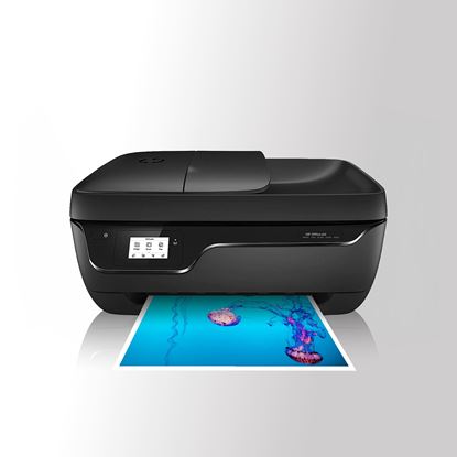 Picture of Renewed HP OfficeJet 3835 All-in-One Colour Inkjet Printer. FREE Jet Tec Recycled HP302XL Black & HP302XL Colour Ink Cartridges Included