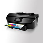 Picture of Renewed HP OfficeJet 5740 All-in-One Inkjet Printer. FREE Jet Tec  Recycled HP62XL Black & HP62XL Colour Ink Cartridges Included.