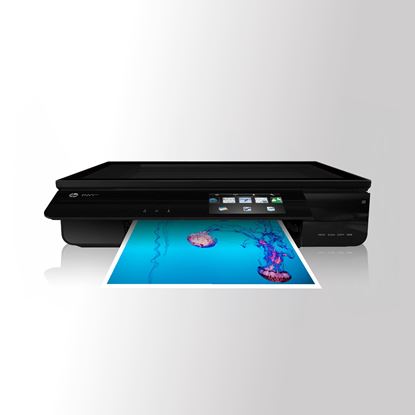 Picture of Renewed HP Envy 120 All-in-One Colour Inkjet Printer. FREE Jet Tec Recycled HP300XL Black & HP300XL Colour Ink Cartridges Included