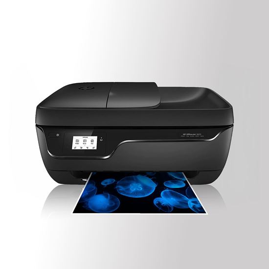 Picture of Renewed HP OfficeJet 3833 All-in-One Colour Inkjet Printer. FREE Jet Tec Recycled HP302XL Black & HP302XL Colour Ink Cartridges Included