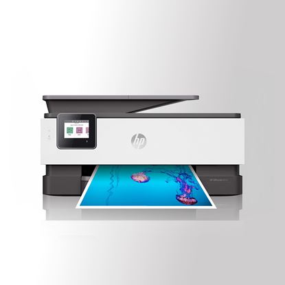 Picture of Renewed HP OfficeJet Pro 8022 All-in-One Inkjet Printer. FREE Jet Tec  Recycled HP912XL Black & HP912XL Colour Ink Cartridges Included.