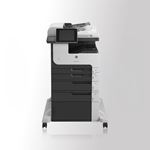 Picture of Renewed  HP Black LaserJet Enterprise flow MFP M725M Printer. FREE Jet Tec toner cartridges included.