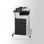 Picture of Renewed  HP Black LaserJet Enterprise flow MFP M725M Printer. FREE Jet Tec toner cartridges included.