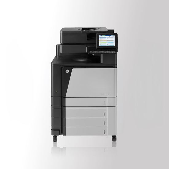 Picture of Renewed  HP Color LaserJet Enterprise flow MFP M880 Printer. FREE Jet Tec toner cartridges included.