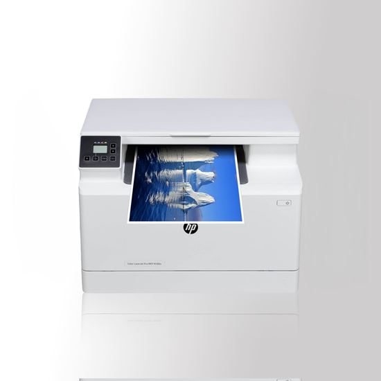 Picture of Renewed  HP Colour LaserJet Enterprise flow MFP M180n Printer. FREE Jet Tec toner cartridges included.