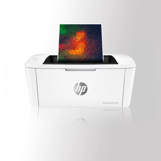Picture of Renewed HP LaserJet Pro M15W Printer. FREE Jet Tec toner cartridge included.